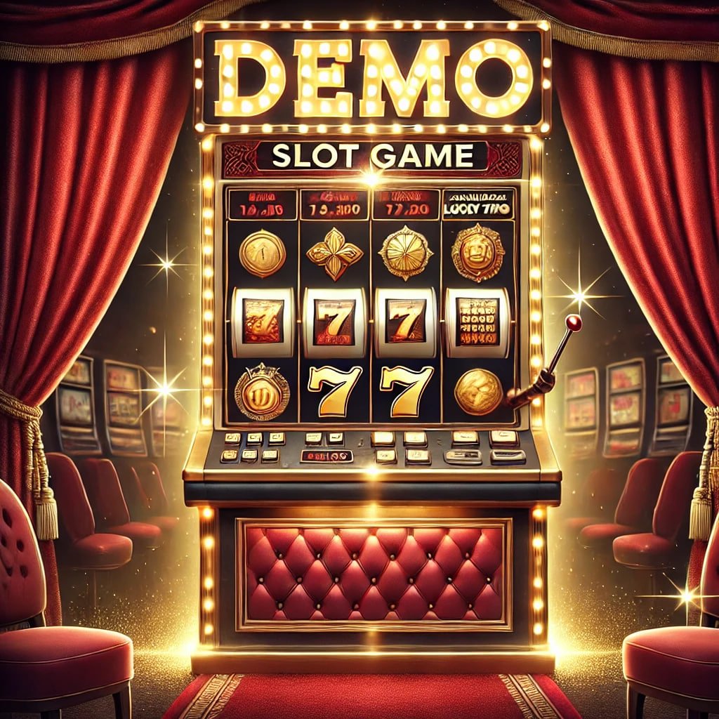 Ilustrasi permainan slot online di rajaxslot dengan tema futuristik